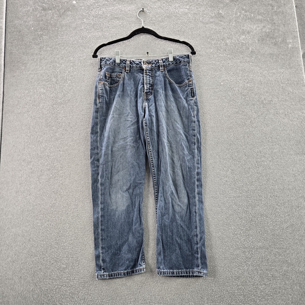 VINTAGE Silver Jeans Women Jeans 29 Blue Denim Y2K Baggy Skate Grunge 24" Inseam